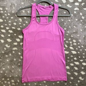 Lululemon Swiftly Tank size 4 Pink Glow